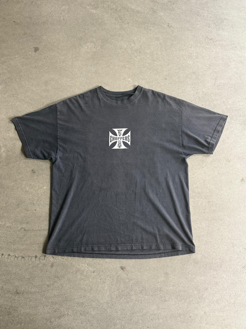 2000S WEST COAST CHOPPERS CLASSIC OG CROSS VINTAGE T-SHIRT (XL)